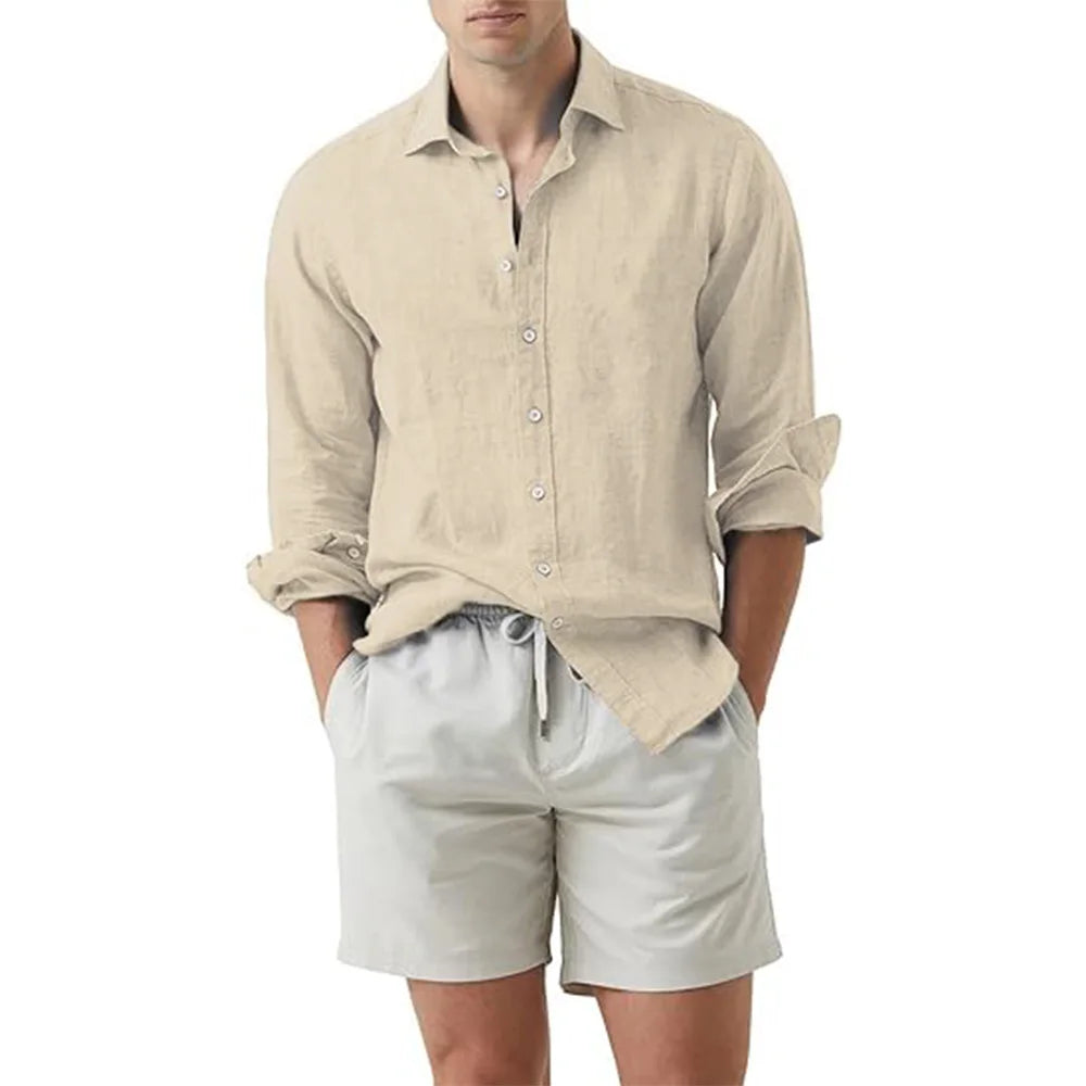 Shirt Beach Cotton Linen