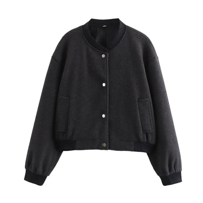Women Jacket Cropped Bomber Jackets For Women