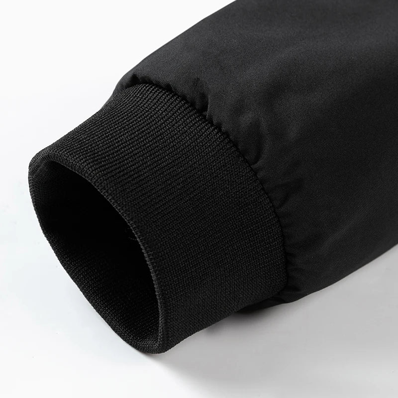 Casual Solid Fashion Slim Outerwear Jacket Men Overcoat