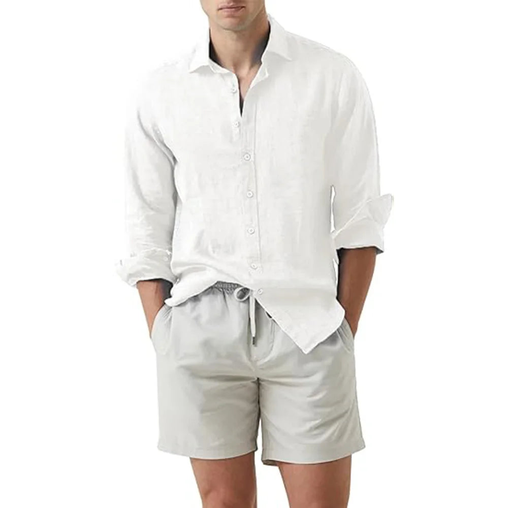 Shirt Beach Cotton Linen