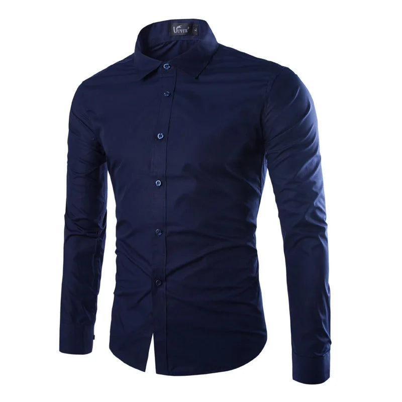 Shirt Men's Casual Long