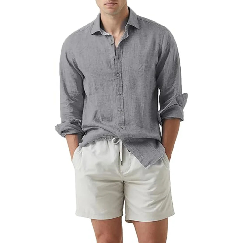 Shirt Beach Cotton Linen