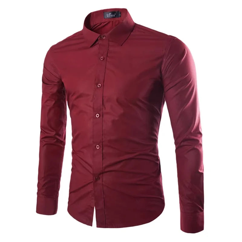 Shirt Men's Casual Long