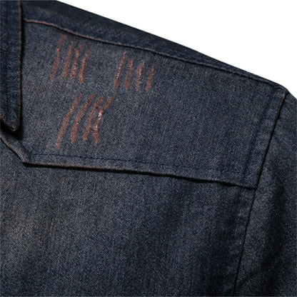 Shirt Men Long Sleeve Quality Cowboy