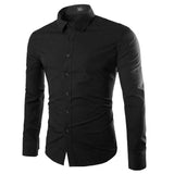 Shirt Men's Casual Long