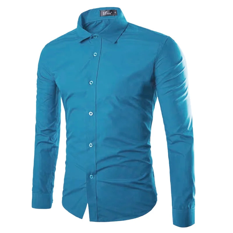 Shirt Men's Casual Long